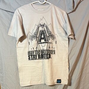 Vintage Aknowledge Ambush Graphic T-Shirt Gray